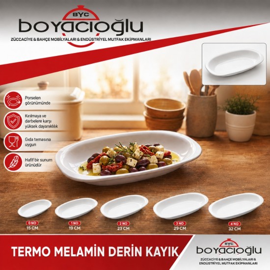 TERMO MELAMİN DERİN KAYIK 4NO 32CM