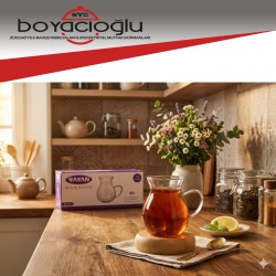 RAYAN BLACKTEA TOMBİK ÇAY BARDAK 6LI