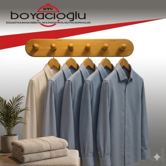 ROMA GLASS 084 BAMBU 6LI DUVAR ASKISI