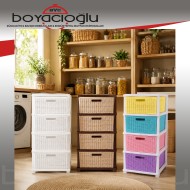 SARAL S-4002 RATTAN KOMİDİN