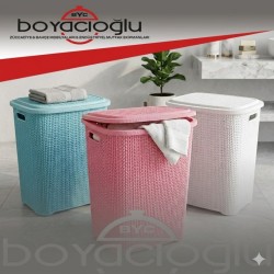 SARAL S-8001 ÖRGÜ KİRLİ ÇAMAŞIRLIK 65LT