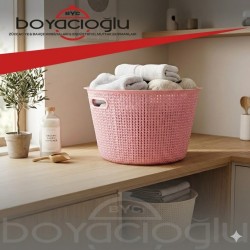 SARAL S-8014 ÖRGÜ YUVARLAK ÇAMAŞIR SELE 35 LT