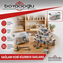 SAĞLAM 0404 HOBİ KİLERBOX SAKLAMA 5NO 15LT
