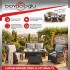 LUCAS GRAND ÖRGÜ 2Lİ OTURMA TK