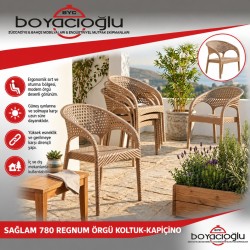 SAĞLAM 780 REGNUM ÖRGÜ KOLTUK-KAPİÇİNO