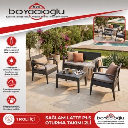 SAĞLAM LATTE PLS OTURMA TAKIMI 2Lİ