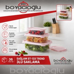SAĞLAM ST-133 TREND 3LÜ SAKLAMA