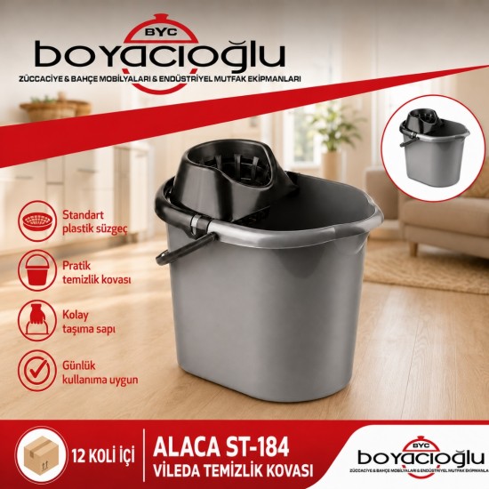 ALACA ST-184 VİLEDA TEMİZLİK KOVASI