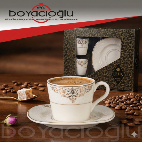 İPEK SK53T OG-15086 2LI KAHVE FİNCAN TAKIMI