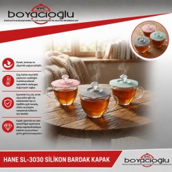 HANE SL-3030 SİLİKON BARDAK KAPAK
