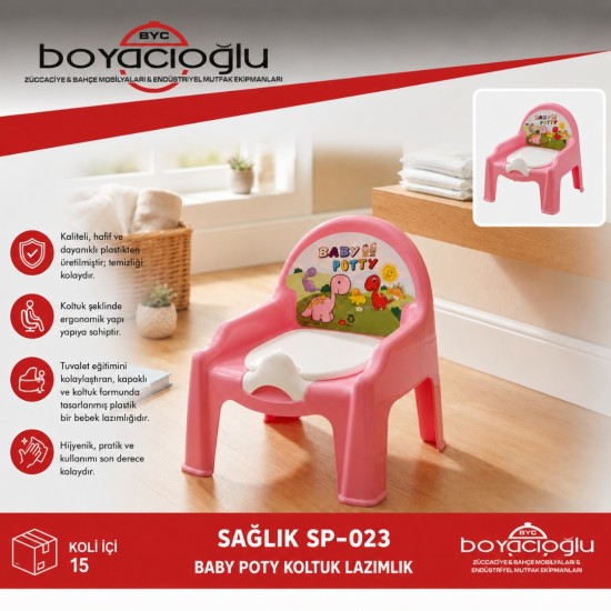 SAĞLIK SP-023 BABY POTY KOLTUK LAZIMLIK