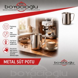 METAL SÜT POTU 300ML(GSP-300) 