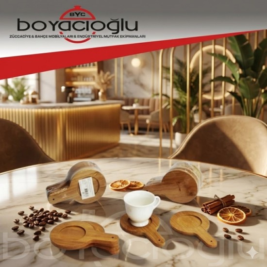 SVR-1783 BAMBU KULPLU FİNCAN ALTLIĞI 6LI