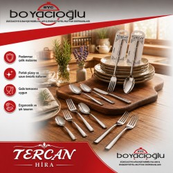 TERCAN HİRA YEMEK ÇATAL 6LI