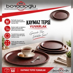 KAYMAZ TEPSİ 38CM YUVARLAK