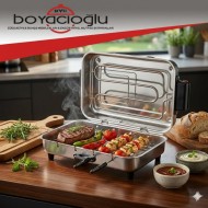 TANER 1701 ORTA ELEKTRİKLİ  IZGARA 