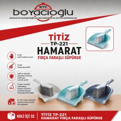 TİTİZ TP-221 HAMARAT FIRÇA FARAŞLI SÜPÜRGE