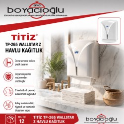 TİTİZ TP-265 WALLSTAR Z HAVLU KAĞITLIK