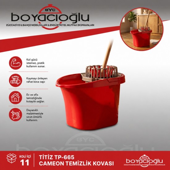 TİTİZ TP-665 CAMEON TEMİZLİK KOVASI