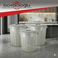 YUVARLAK ÇÖP VARİL 25LT