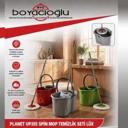 PLANET UP355 SPİN MOP TEMİZLİK SETİ LÜX