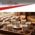 BUENOS WY-114 SİLİNDİR GOLD KAHVE FİNCAN TK.