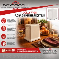 DOLLY Y-011 FLORA DİSPENSER PEÇETELİK