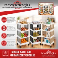 MAXEL Y-154 KATLI RAF ORGANİZER SEBZELİK 4LÜ