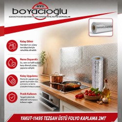 YAKUT-11495 TEZGAH ÜSTÜ FOLYO KAPLAMA 2MT