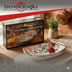 YNS 9901016 DIGITAL 2Lİ KAYIK TABAK