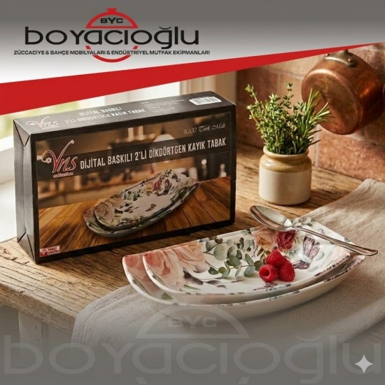 YNS 9901016 DIGITAL 2Lİ KAYIK TABAK