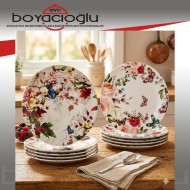 YNS 9905008 DIGITAL SERVİS TABAK 6LI 27CM