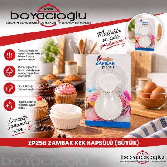 ZP258 ZAMBAK KEK KAPSÜLÜ (BÜYÜK)