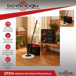 ZP314 TEMİZLİK SETİ SİYAH STİL(KUTULU)