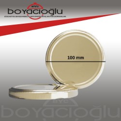 100MM METAL KAPAK GOLD
