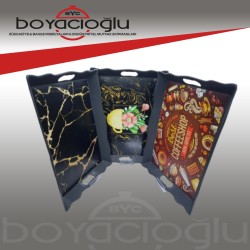GP-107  DIKD DALGALI PLS TEPSİ 30X40