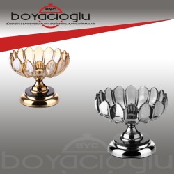 BUENOS 0664-6 LÜX CAM AYAKLI MEYVELİK