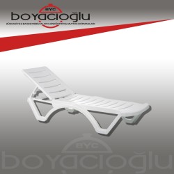 SİESTA AQUA ŞEZLONG BEYAZ