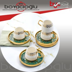 KARACA VERDE 6LI KAHVE FİNCAN TK