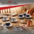KARACA BLUE ODYSSEY 6LI KAHVE FİNCAN TK.