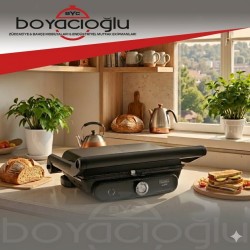 KARACA GASTRO GRILL GLASS TOST MAKİNESİ
