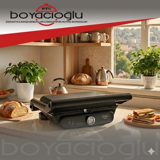 KARACA GASTRO GRILL GLASS TOST MAKİNESİ