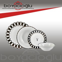 KARACA ARIES 24 PARÇA 6 KİŞİLİK YEMEK TK