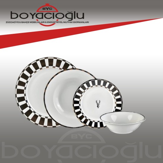 KARACA ARIES 24 PARÇA 6 KİŞİLİK YEMEK TK