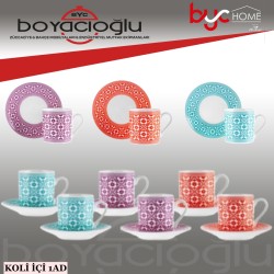 KARACA DERİN 6LI KAHVE FİNCAN TK