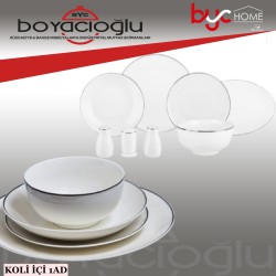 KARACA FLODA YEMEK TAKIMI 53PRÇ