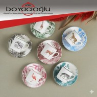 KARACA JUNGLE 6LI KAHVE FİNCAN TK.