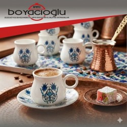 KARACA BURSA 6LI KAHVE FİNCAN TK