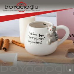  KARACA ANIMAL CAT KUPA BARDAK