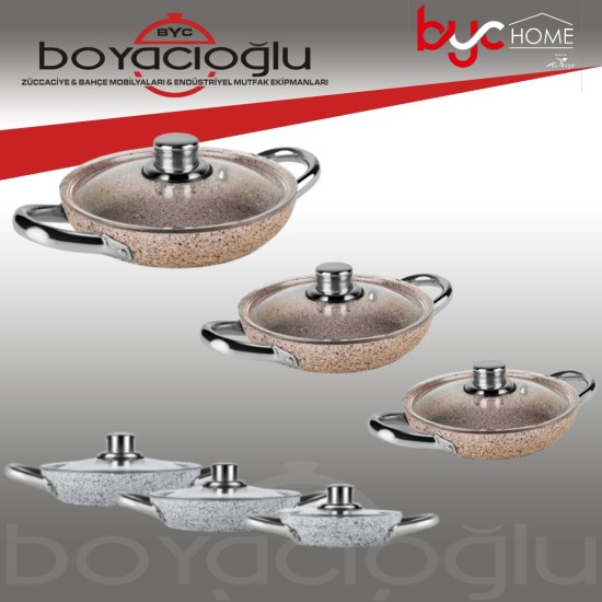 KARACA BİOGRANİT NARE OMLET SET KARACA BİOGRANİT NARE OMLET SET